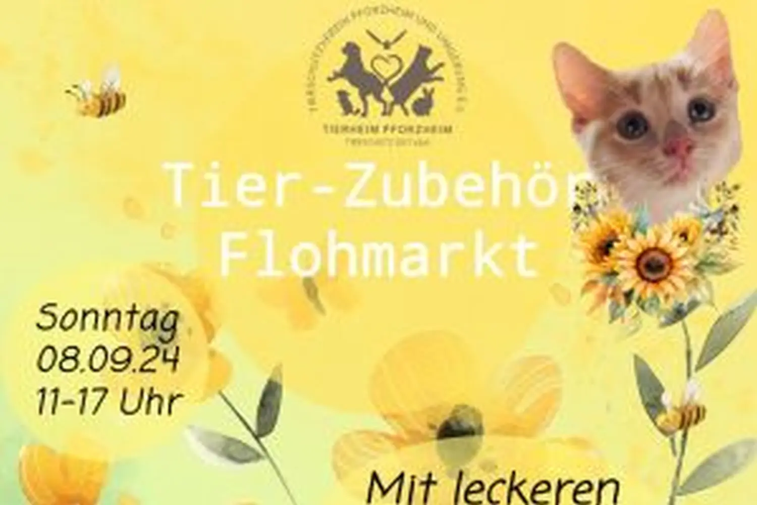 Tierflohmarkt am 08.09.2024 von Tierschutzverein Pforzheim und Umgebung e.V